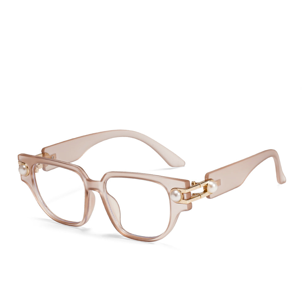 KdomiX W68243 Retro Pearl Accent Glasses