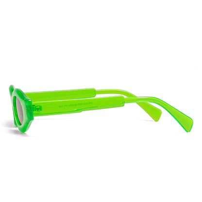 Kdomix 3905 Neon Oval Sunglasses