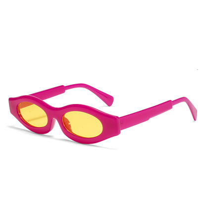 Kdomix 3905 Neon Oval Sunglasses