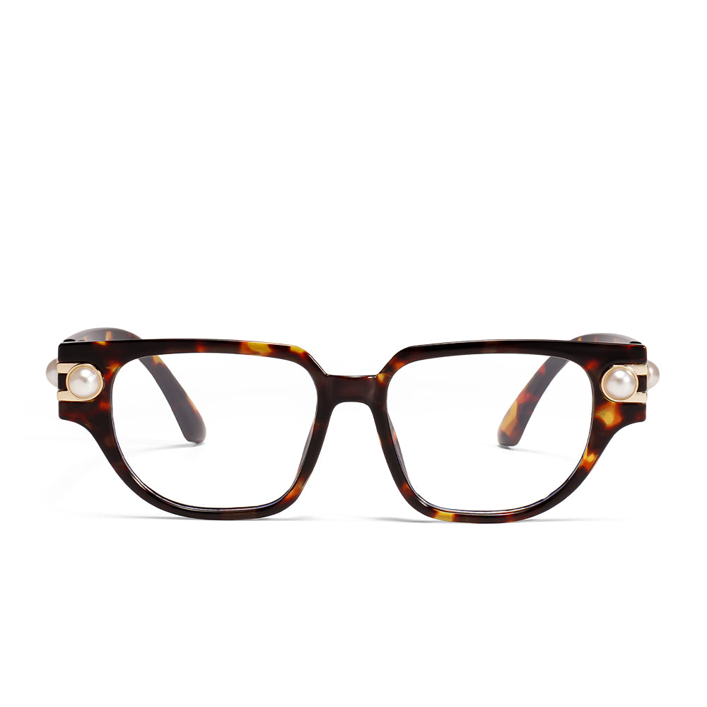 KdomiX W68243 Retro Pearl Accent Glasses