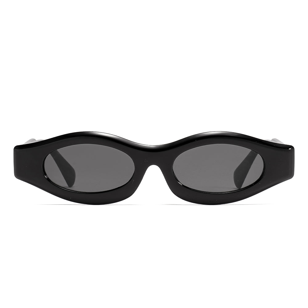 Kdomix 3905 Neon Oval Sunglasses