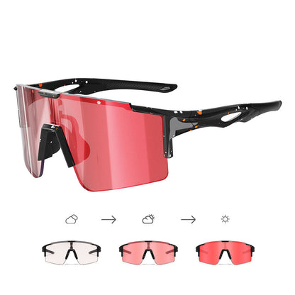 Kdomix 2037Y037 Photochromic prescription Sports Glasses