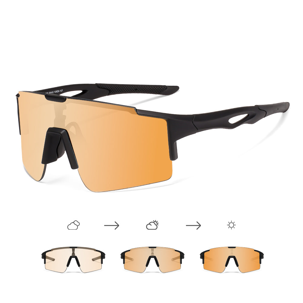 Kdomix 2037Y037 Photochromic prescription Sports Glasses