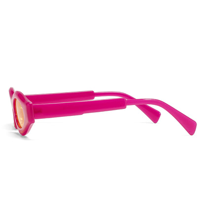 Kdomix 3905 Neon Oval Sunglasses