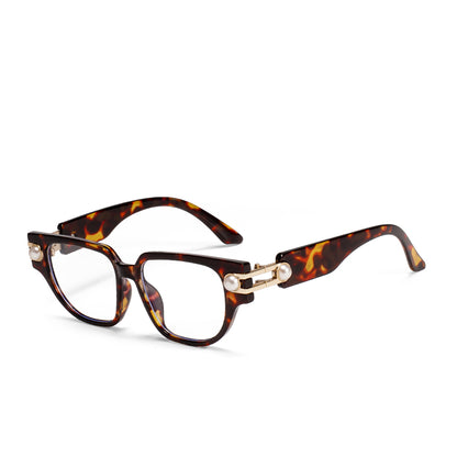 KdomiX W68243 Retro Pearl Accent Glasses