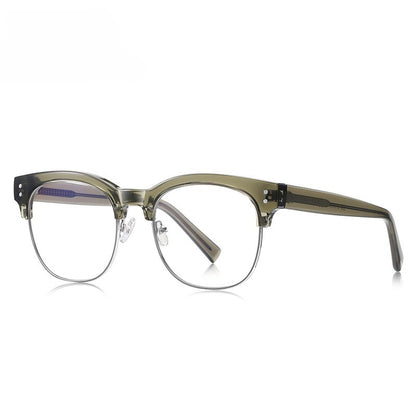 Kdomix 2206 Half-Frame TR90 Fashion Blue Light Blocking Glasses