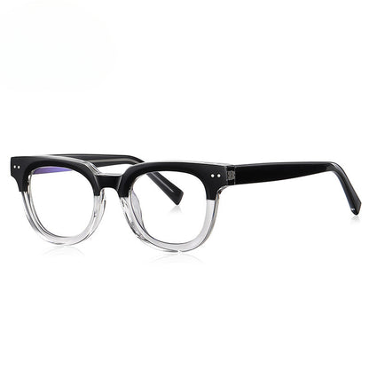 Kdomix 2120 TR90-Inspired Rivet Blue Light Blocking Glasses Frame