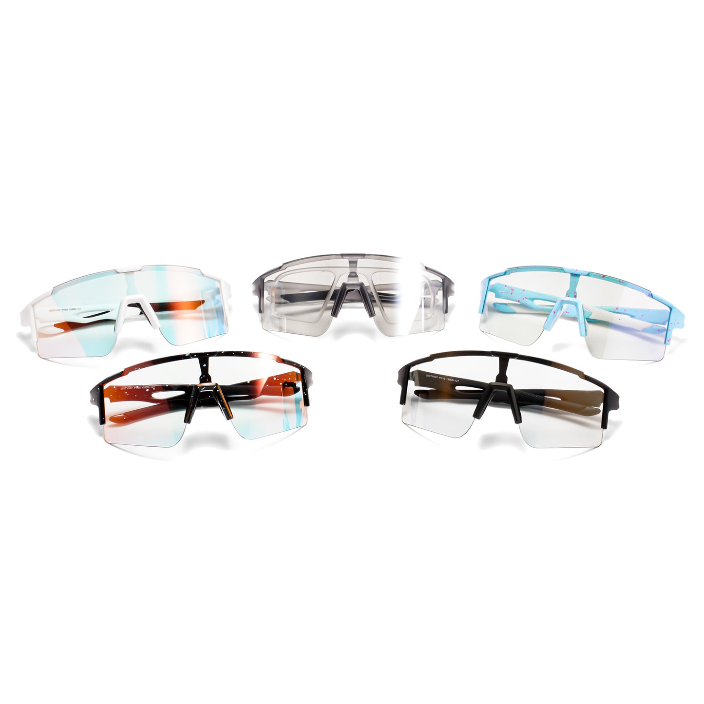 Kdomix 2037Y037 Photochromic prescription Sports Glasses