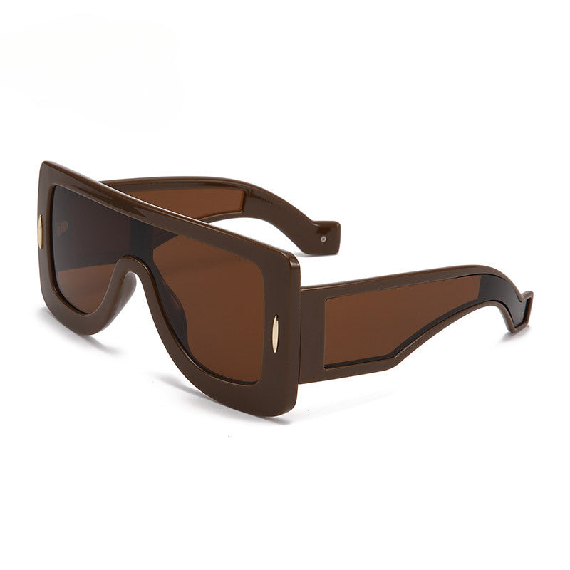 Kdomix T1023 Futuristic Integrated Outdoor Sunglasses