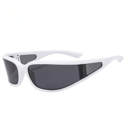 Kdomix TB124 Y2K Wrap-Around Trendy Sunglasses