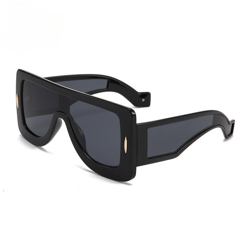 Kdomix T1023 Futuristic Integrated Outdoor Sunglasses