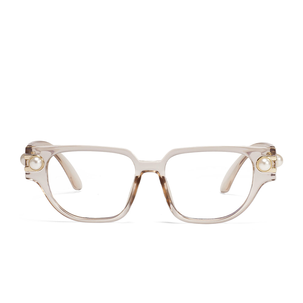 KdomiX W68243 Retro Pearl Accent Glasses