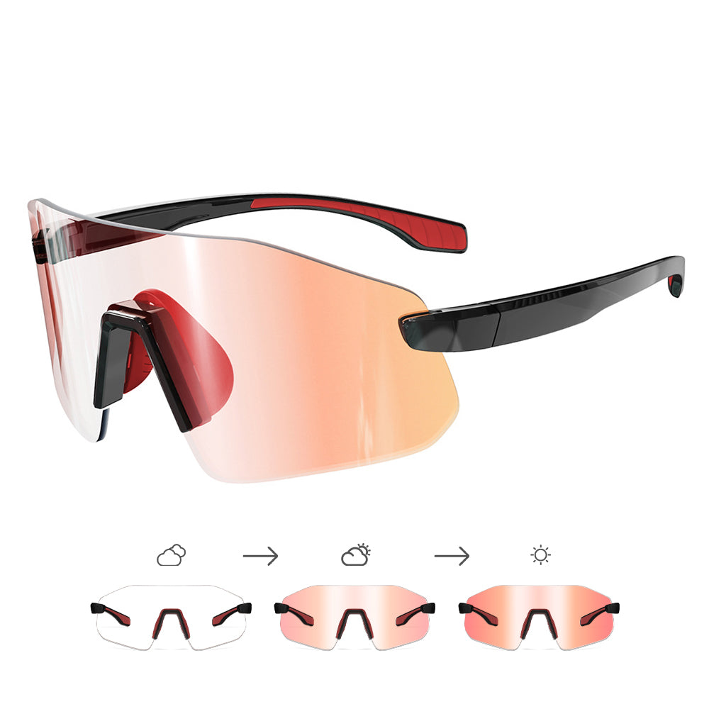 Kdomix KC06-13A Frameless Photochromic Sports Glasses