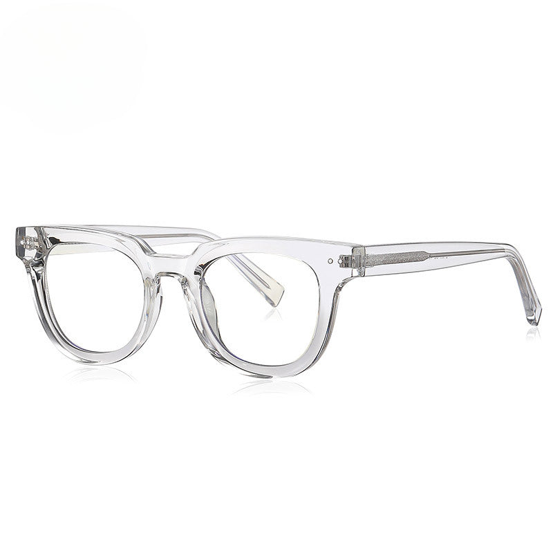 Kdomix 2120 TR90-Inspired Rivet Blue Light Blocking Glasses Frame